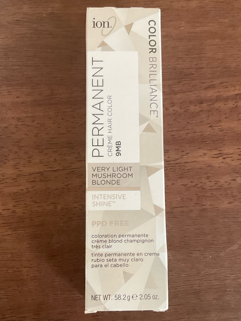Color Brilliance Permanent Creme Hair Color — Very Light Mushroom Blonde new